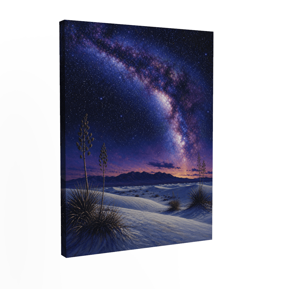 White Sands — Milky Way Over Dunes